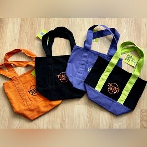 Trader Joe’s Halloween 2025 Mini Canvas Totes.